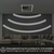 Briloner 3770-015 - LED stropno svetlo sa senzorom FRAME LED/14W/230V 3000K 32x30 cm crna