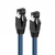 MicroConnect CAT8.1 S/FTP 10m modro zaščiten LSZH, AWG 24