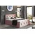 Boxspring postelja Cristal Lux - 140x200 cm
