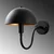 Opviq Zidna lampa Togg-14827, 20x35x27cm, IP20, Crna