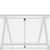 Staklenik s okvirom srebrni 169 x 169 x 202 cm aluminijski