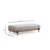 Atelier del Sofa Tabure 158x68x38cm, Sivo