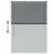 Venecijanski zastore Tamno siva 130 x 85 cm Aluminij