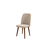 Hanah Home Trpezarijska stolica Vina 1005, 47x90x44 cm, Bež