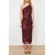 Trendyol Milla Ženska haljina Twoss24El00174, Bordo