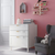 SMASTAD / PLATSA Komoda s 3 fioke, bela bela/s okvirom, 60x57x63 cm