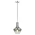 Opviq Luster Grava-P01-CR, O27, 27cm, IP20 Srebrne boje
