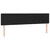 Krevet box spring s madracem LED crni 160x200cm od umjetne kože