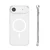 PURO Lite Mag futrola za iPhone 17 Air, providna sa belim prstenom