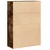Regal za knjige boja hrasta 60x24x85 cm od konstruiranog drva