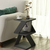 HANAH HOME Pomoćni stočić Albeni Black Wooden