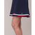 TOMMY HILFIGER ženska kratka obleka ANGELA GLOBAL STP DRESS SS SLV, modra