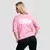 GymBeam Women‘s Girls Club Boxy T-shirt Pink