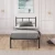 HANAH HOME Krevet Cemre Black 100 x 200