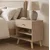 Hanah Home noćni ormarić Koko, 60 cm, travertin