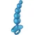 Playhouse Deep 5 Balls Anal Plug Vibrating with Remote Blue