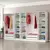 Hanah home Ormar Kale 315x210x52cm Belo-Crni