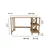 Hanah Home Radni sto, 125x75x65cm, Bež
