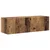 TV zidni ormar Zidne 2 pcs Staro drvo 98 x 31 x 29,5 cm