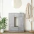 Komoda s ladicama i vratima beton siva 73x31x90 cm