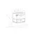 Loft Iron Nero Moras 65 stenska