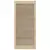 Ormarna vrata s vratima 4 pcs Prirodna 49,5 x 2,1 x 110 cm
