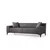 Atelier del Sofa Trosed Petra 3 212x86x69cm Antracit