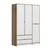 Hanah home Ormar Elina 140x208x52cm Belo-Bež