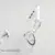 Maska za telefon Berlia Clear Bracket Magnetic za iPhone 16 Pro Max, Srebrne boje