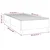 Vidaxl Posteljni okvir z vzmetmi temno rjav 80x200 cm blago