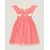Monsoon Children Komplet majica i haljina za decu, Roze-beli