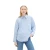 TOM TAILOR DENIM Bluza  svetlo modra / bela