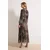 Trendyol Modest Ženska haljina Tctss26Eb00029, Šarena