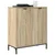 Kreveta Sonoma hrast 69,5 x 33 x 82 cm Konstruirano drvo