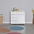 Hanah Home Komoda 85x81x44cm Bela
