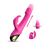 Vibrator sa dodatkom za klitoris, Roze