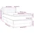 Vidaxl Box spring postelja z vzmetnico taupe 90x190 cm blago