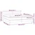 Vidaxl Box spring postelja z vzmetnico temno zelena 200x200 cm žamet