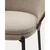 Rjavo-bež barski stol (višina sedeža 77 cm) Eamy – Kave Home