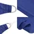 Vidaxl Senčno jadro 160 g/m2 modro 2x4,5 m HDPE