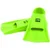 Borntoswim junior short fins green s