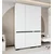 HANAH HOME Ormar Floransa 135 White Anthracite v2
