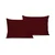 De Maroon Maroon Saten Jastučići (Set od 2 komada)