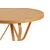 Hanah Home klub sto Spring 100, 100 cm, hrast