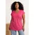Trendyol Curve Ženska majica Tbbss25Bf00073, Roze