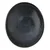 DUKA Globok krožnik TIME BLACK 22 cm grafitni porcelan