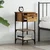 Noćni ormar 2 pcs Smeđa 33.5 x 36 x 70 cm Konstrukcijsko drvo
