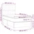 Krevet box spring s madracem LED plavi 100x200 cm od tkanine