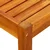 Vrtni stol 85 x 57 x 29 cm od masivnog bagremovog drva