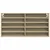 Vitrina boja hrasta sonome 100x8,5x50 cm konstruirano drvo